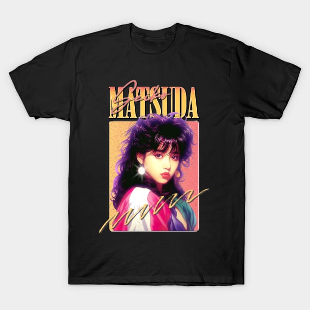 Seiko Matsuda --- Retro 80s Fan Art Design T-Shirt by DankFutura